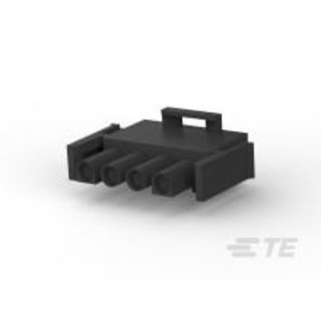 TE CONNECTIVITY 04P UMNL PLUG HSG BLK 1-480702-9